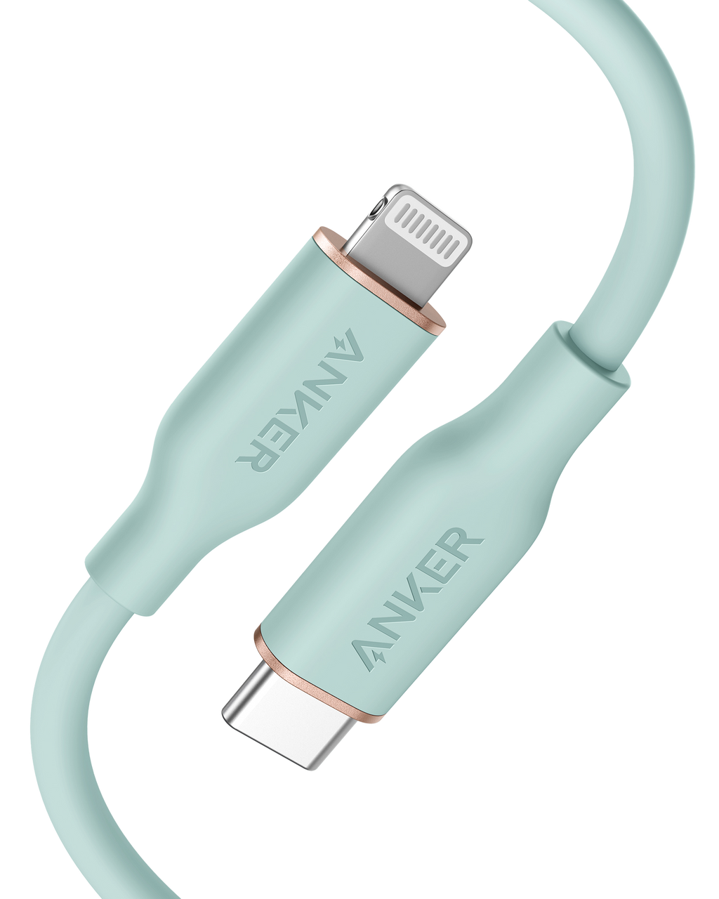 Refurbished Anker 641 USB-C to Lightning Cable (Flow, Silicone)