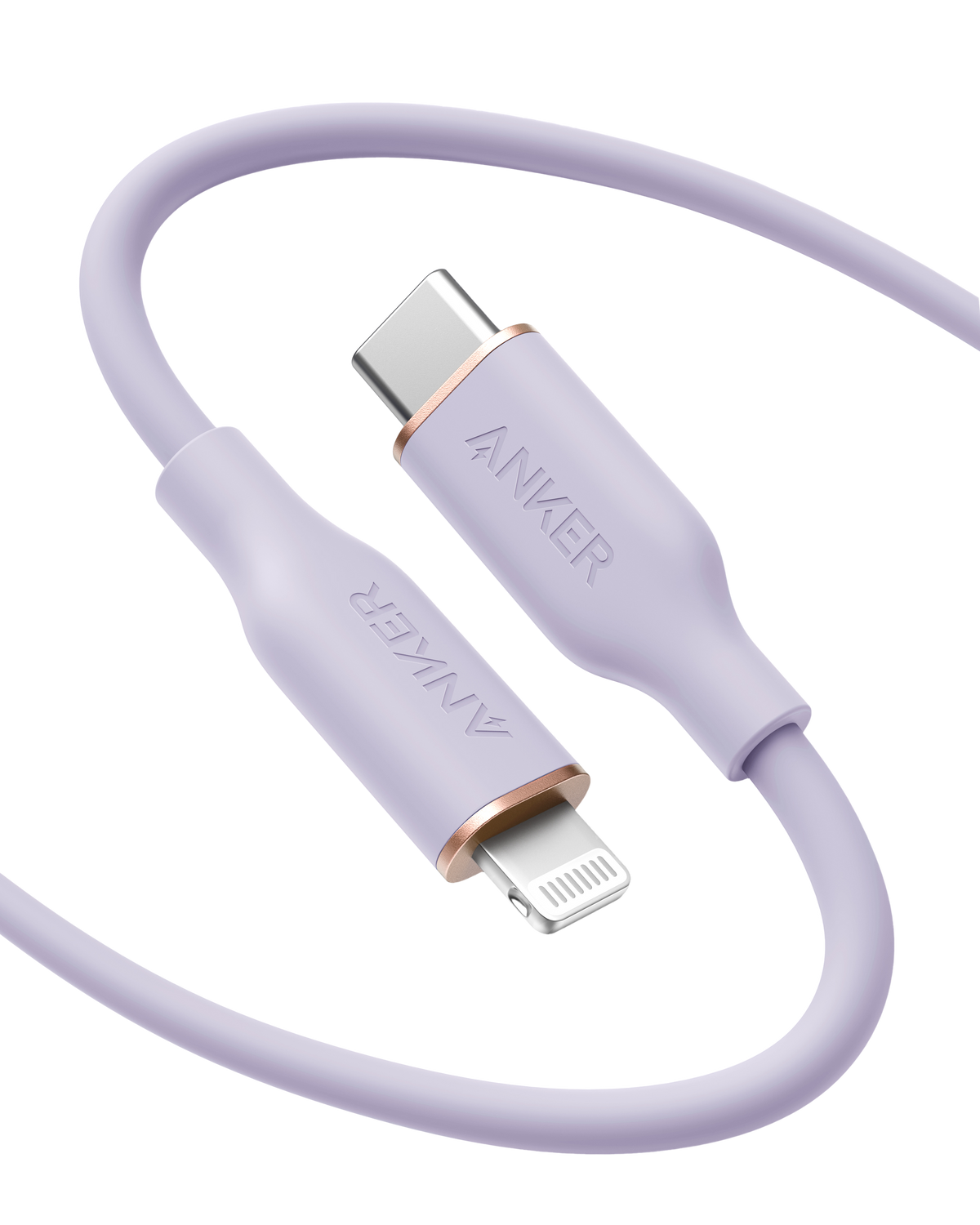 Refurbished Anker 641 USB-C to Lightning Cable (Flow, Silicone)