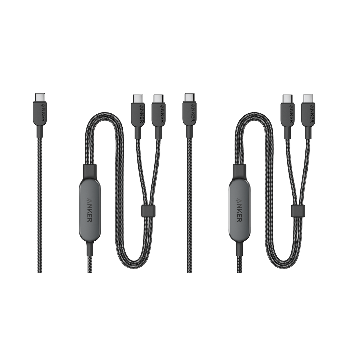 Anker 140W 2-in-1 USB-C to USB-C Cable 2 Pack